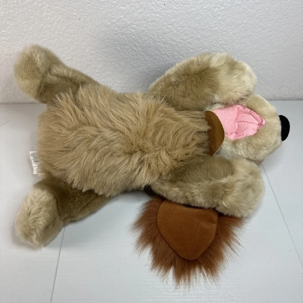 Vintage Disney Store  LADY and the Tramp Cocker Spaniel Plush Stuffed Animal 12